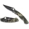 Spyderco 2024 Spyderco Military Model G-10 Camo Black Blade Plain SPY-C36GPCMOBK - alternate 1